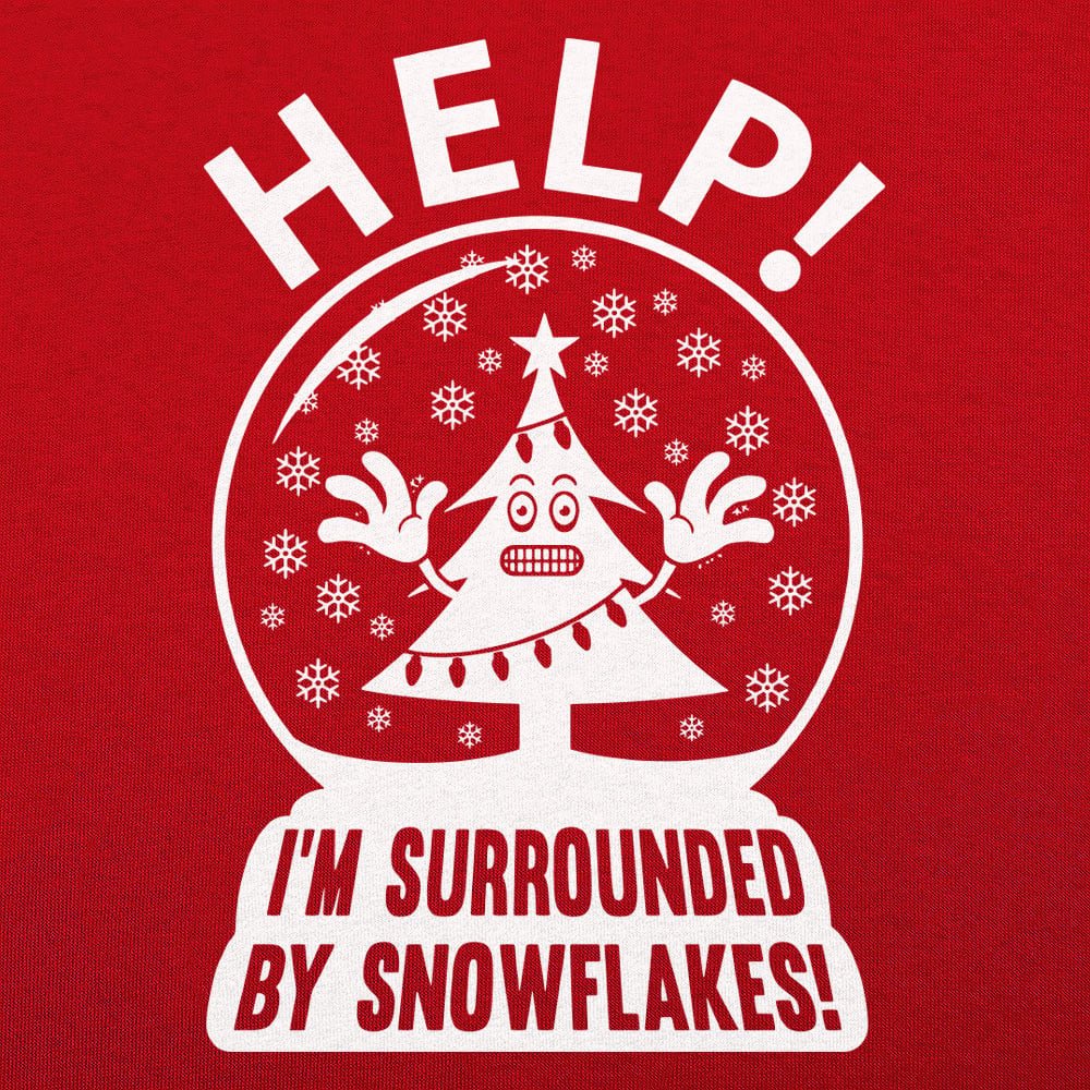Surrounded By Snowflakes - 6DollarShirts