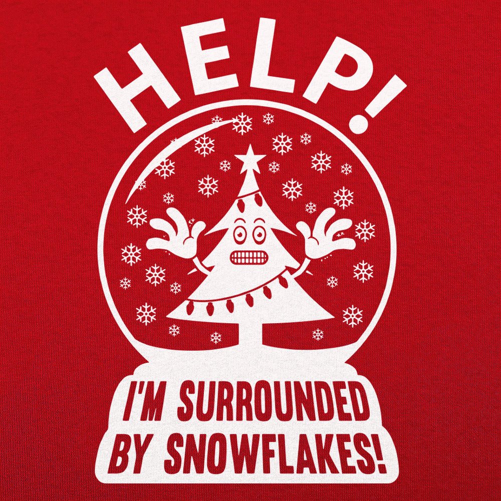 Surrounded By Snowflakes - 6DollarShirts