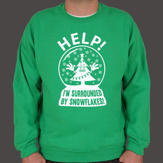 Surrounded By Snowflakes - 6DollarShirts
