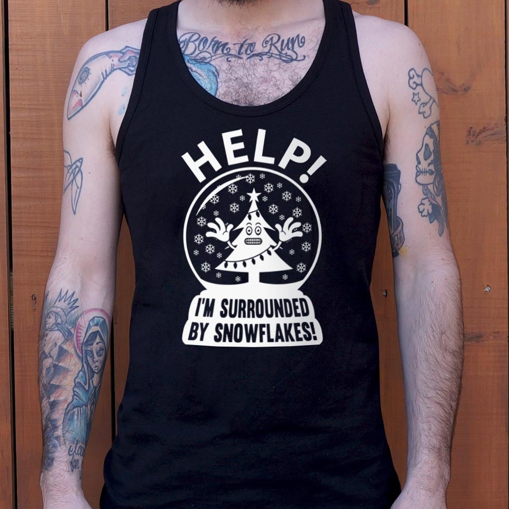 Surrounded By Snowflakes - 6DollarShirts