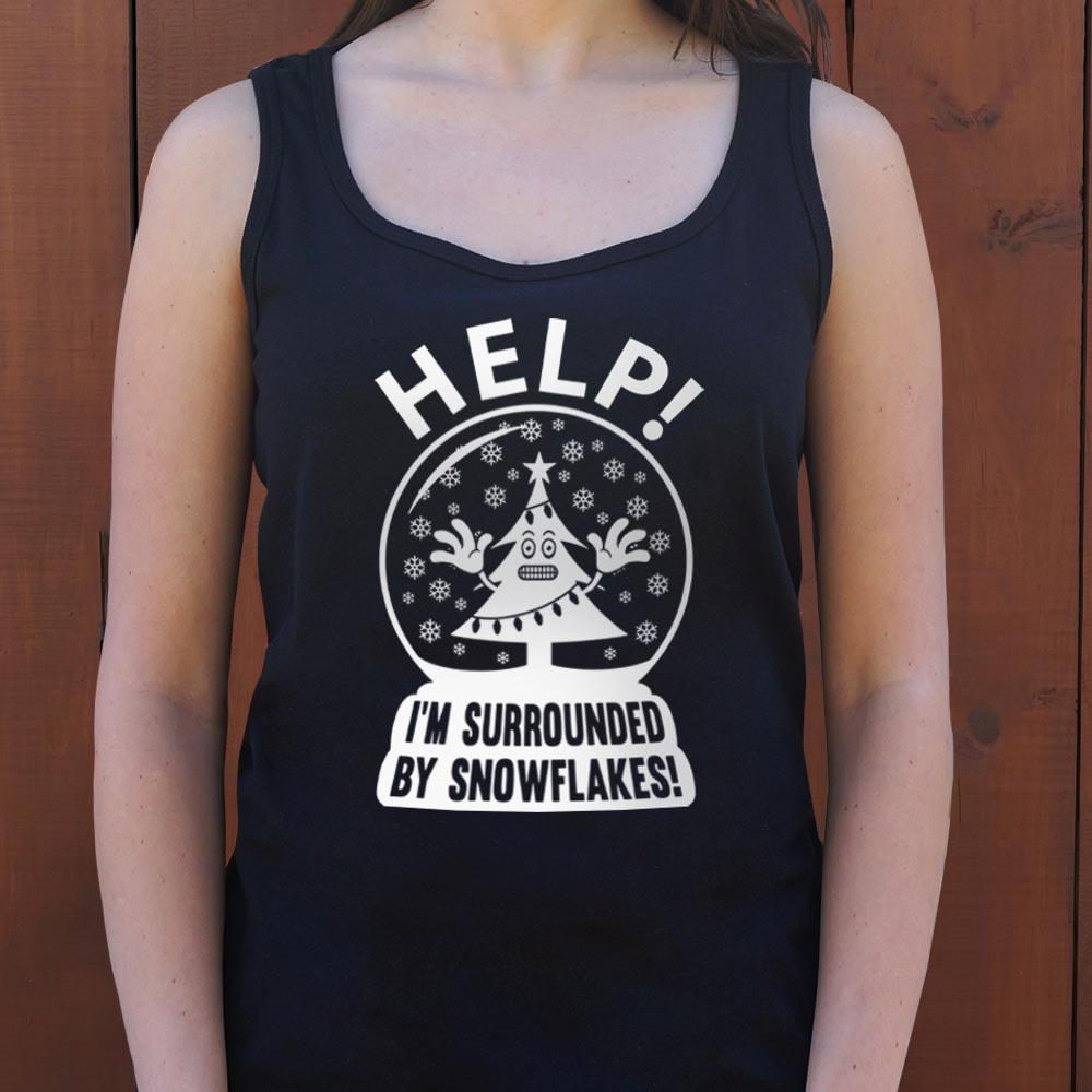 Surrounded By Snowflakes - 6DollarShirts