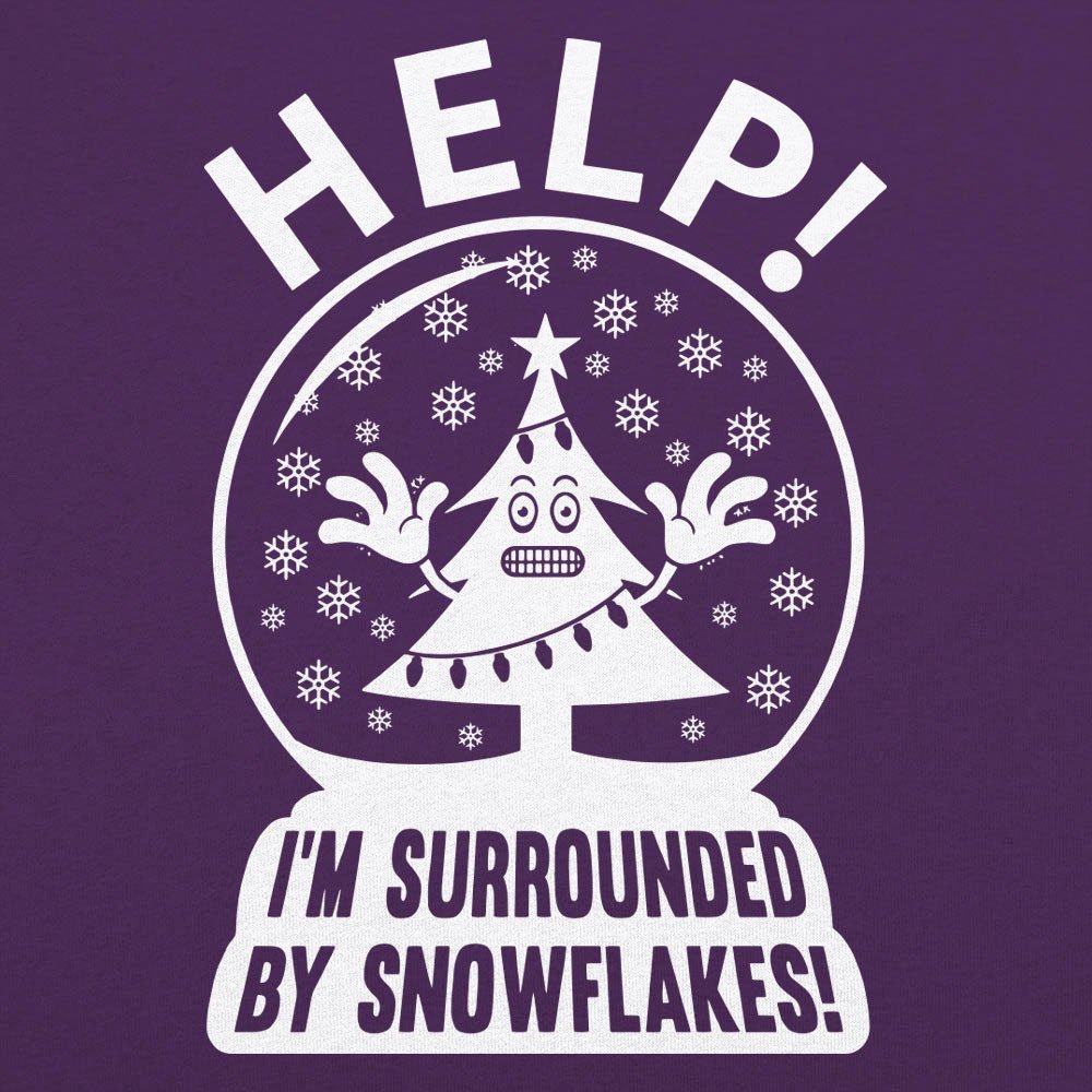 Surrounded By Snowflakes - 6DollarShirts