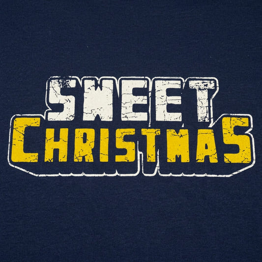 Sweet Christmas Comic Book Superhero Catchphrase detail