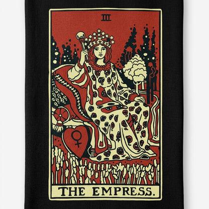 Tarot Empress Card Mystical Design detail