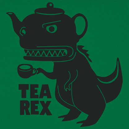 Tea Rex - Teapot Dinosaur Drinking Tea
