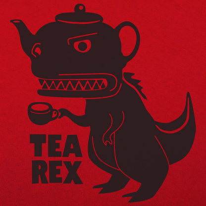 Tea Rex - Teapot Dinosaur Drinking Tea