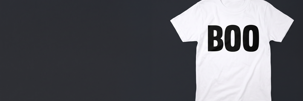 Tee Time deal of the day: Boo Halloween Word Graphic — $6