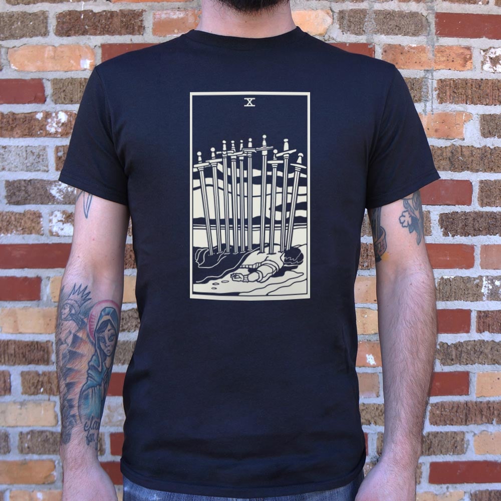 Tarot Ten of Swords - 6DollarShirts