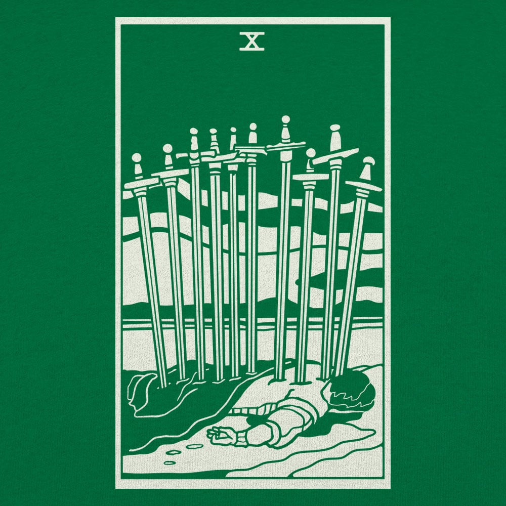 Tarot Ten of Swords - 6DollarShirts