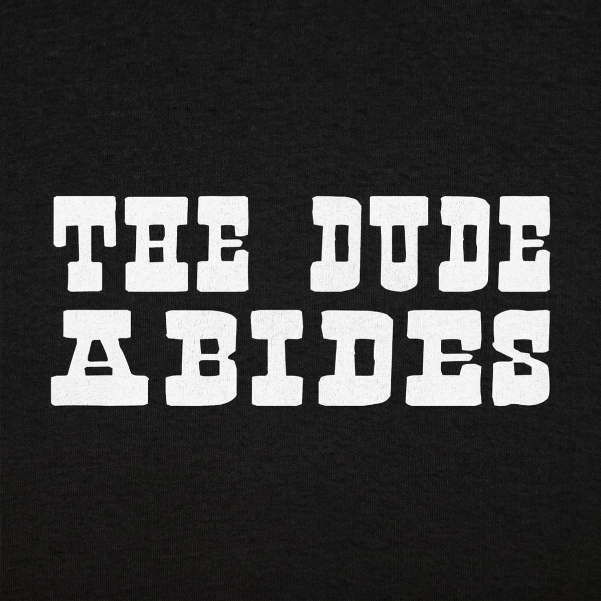 The Dude Abides detail