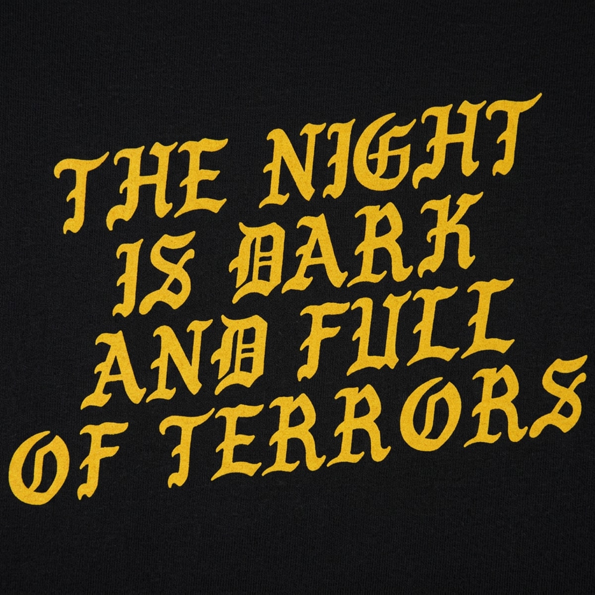 The Night Is Dark and Full of Terrors detail