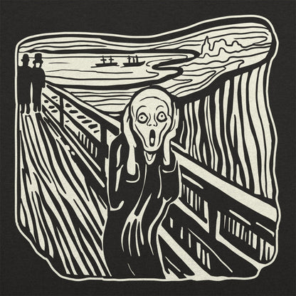 The Scream Graphic of Edvard Munch's Painting