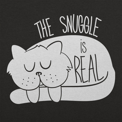 The Snuggle Is Real Sleepy Cuddly Cat