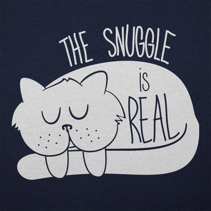 The Snuggle Is Real Sleepy Cuddly Cat