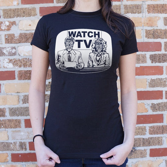 They Live On TV - 6DollarShirts