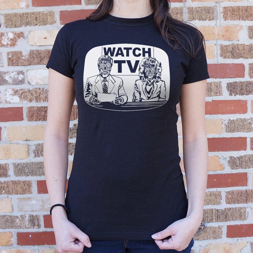 They Live On TV - 6DollarShirts