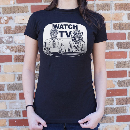 They Live On TV - 6DollarShirts
