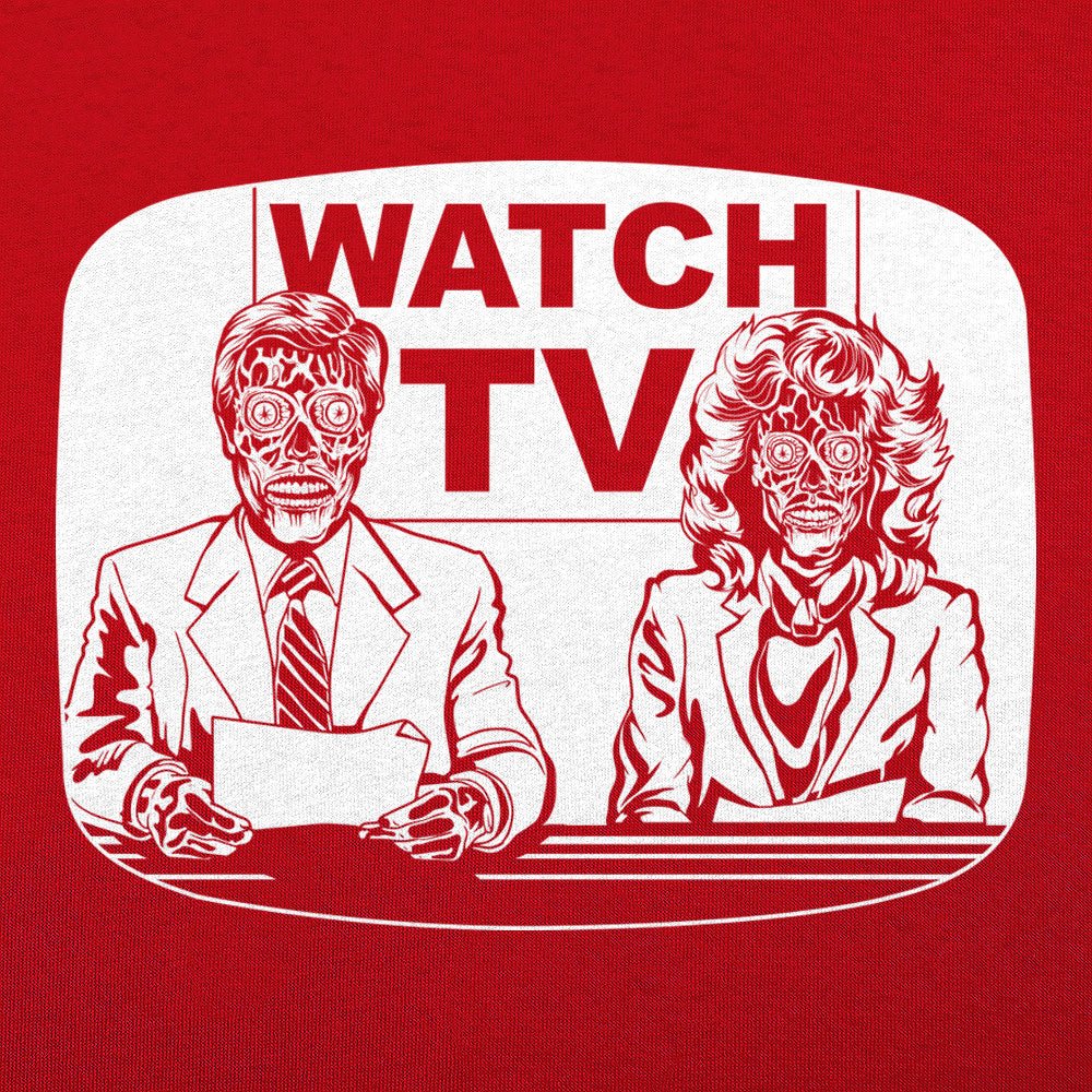 They Live On TV - 6DollarShirts