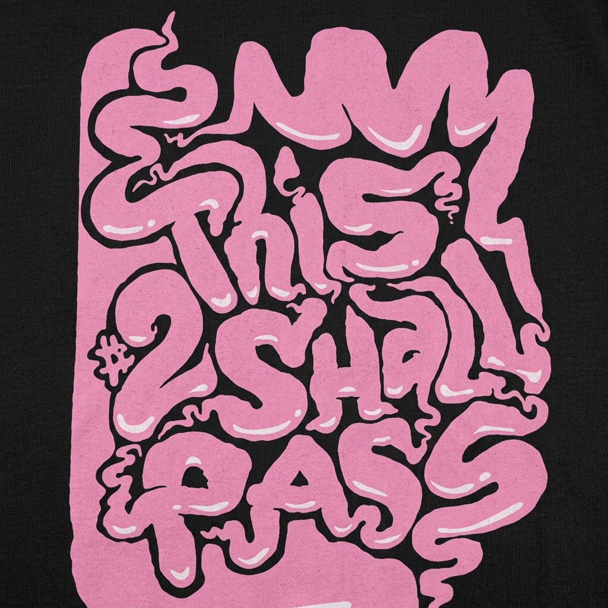 This 2 Shall Pass Intestine Poop Pun detail