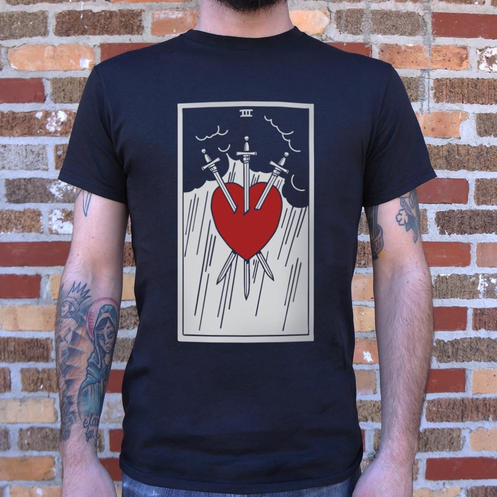 Tarot Three Of Swords - 6DollarShirts