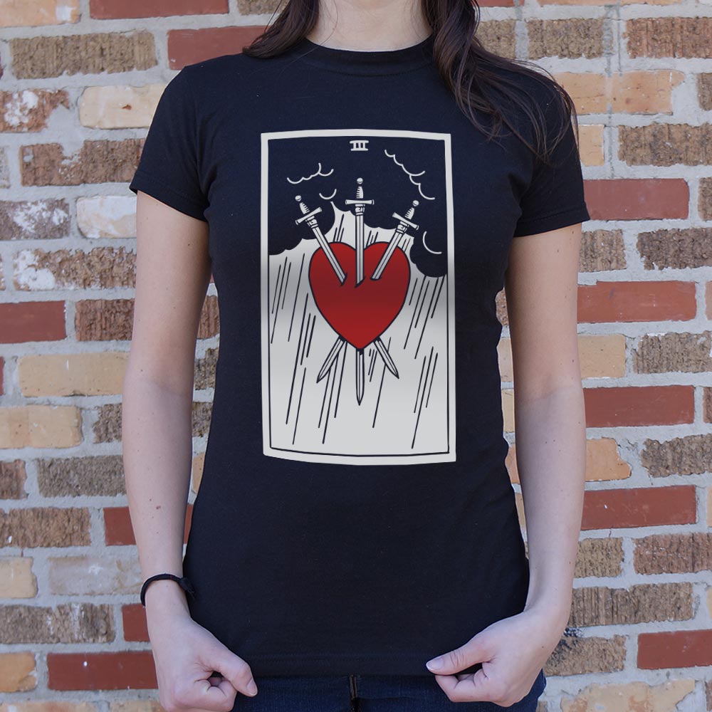 Tarot Three Of Swords - 6DollarShirts
