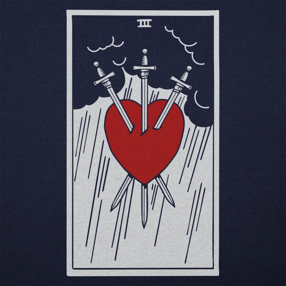 Tarot Three Of Swords - 6DollarShirts