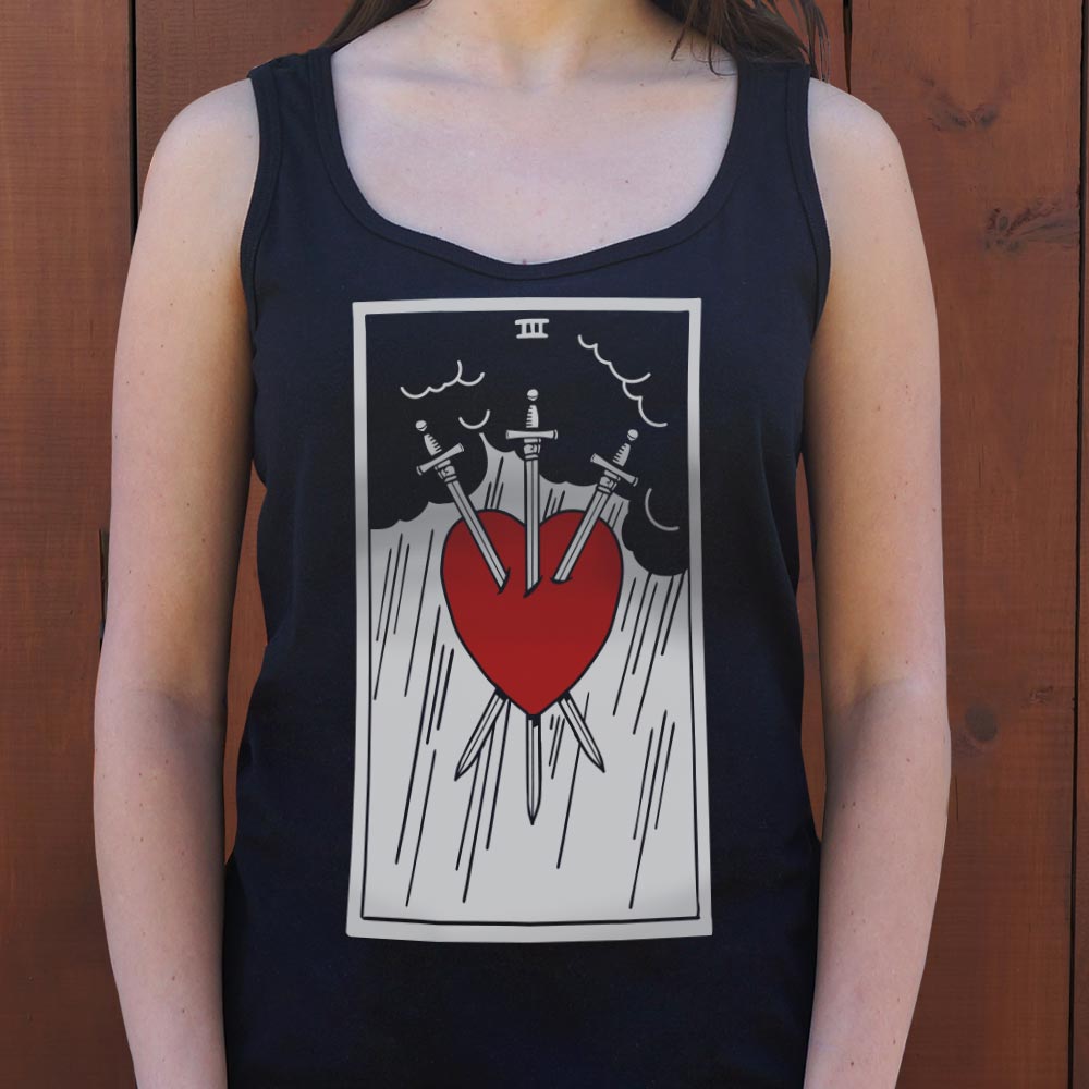 Tarot Three Of Swords - 6DollarShirts