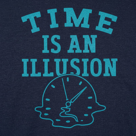 Time is an Illusion Melting Clock detail