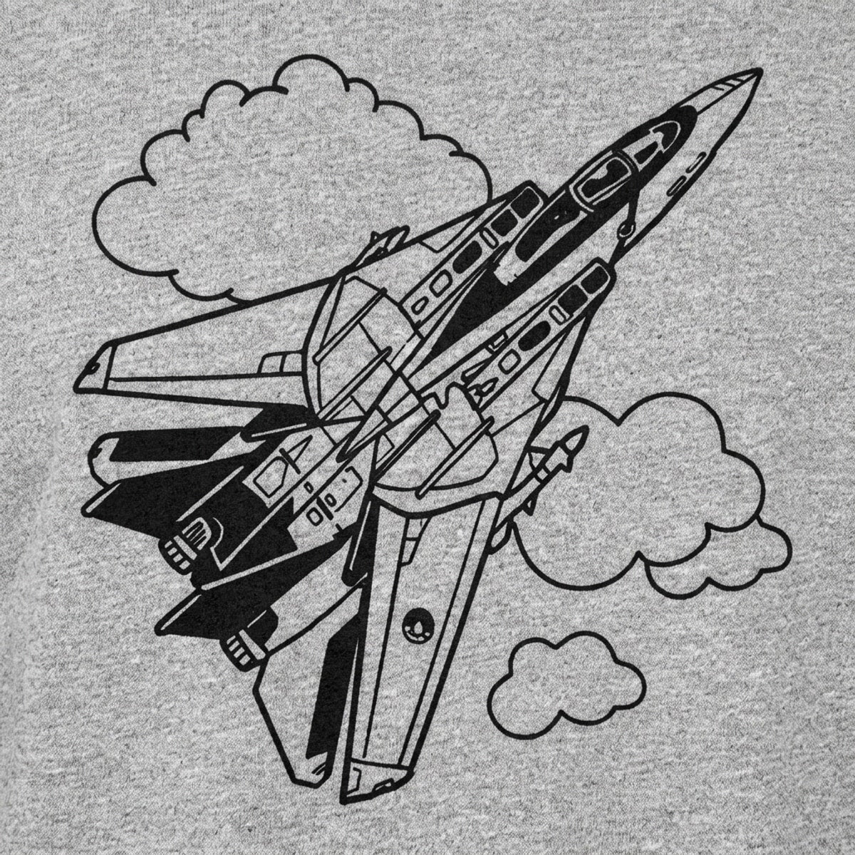 Tomcat F14 Fighter Illustration detail