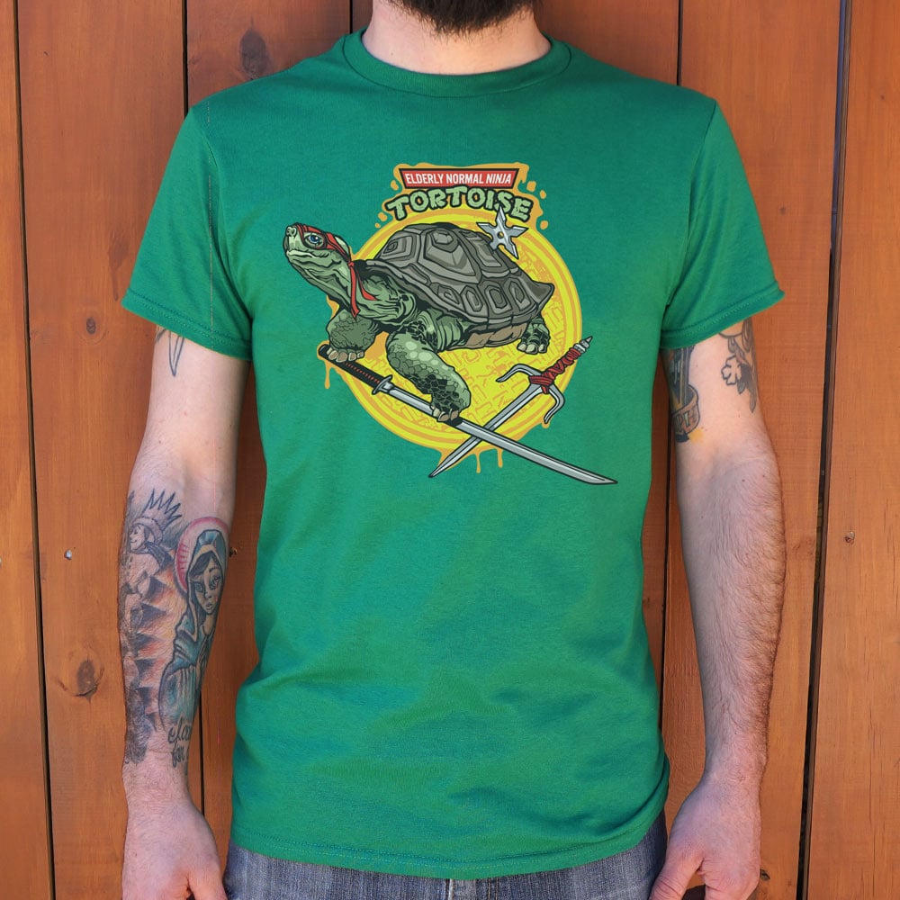 Elderly Normal Ninja Full Color - 6DollarShirts