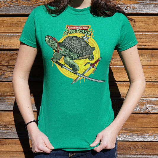 Elderly Normal Ninja Full Color - 6DollarShirts
