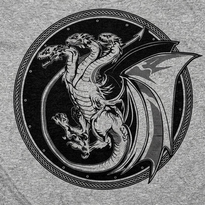Triple Dragon Three Headed Dragon Emblem detail
