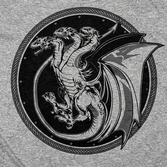 Triple Dragon Three Headed Dragon Emblem detail