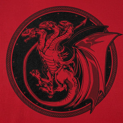 Triple Dragon Three Headed Dragon Emblem detail