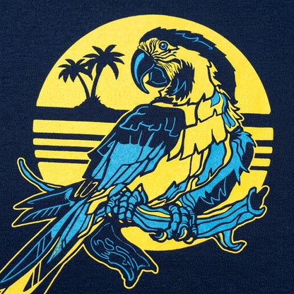 Tropical Macaw Parrot Graphic detail