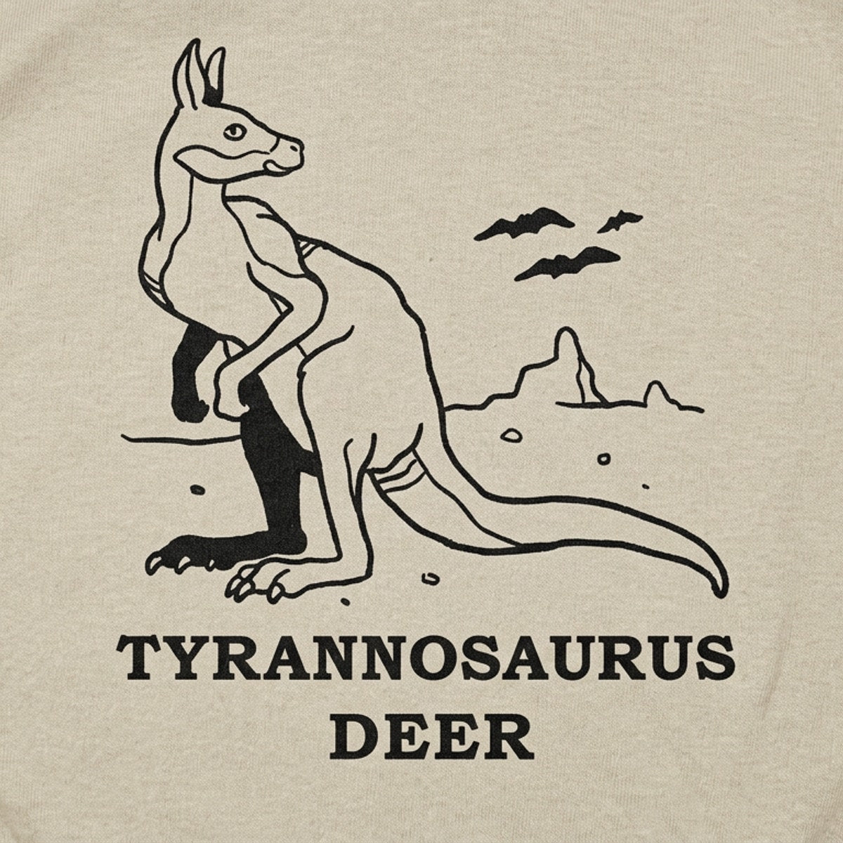 Tyrannosaurus Deer detail