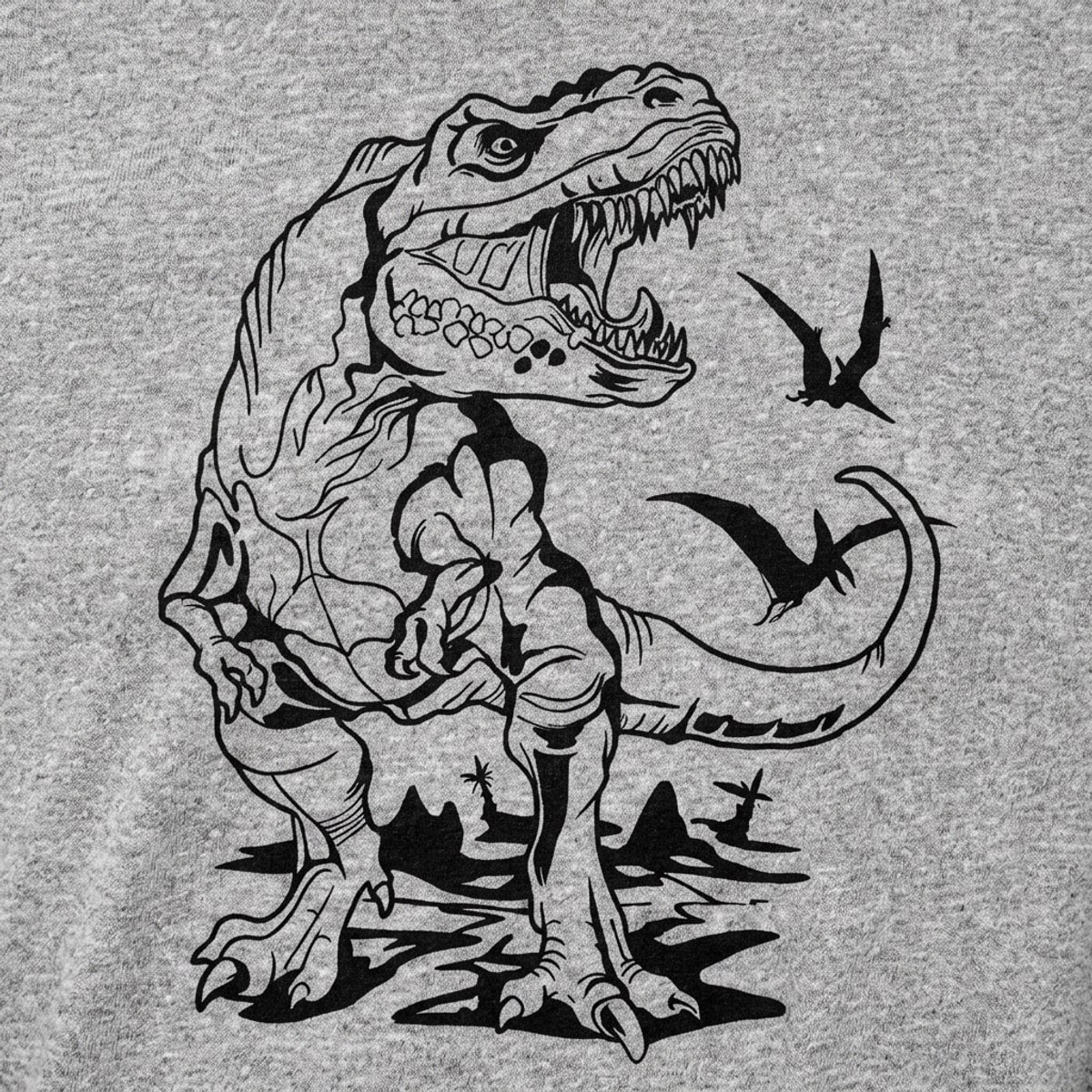 Tyrannosaurus Rex detail