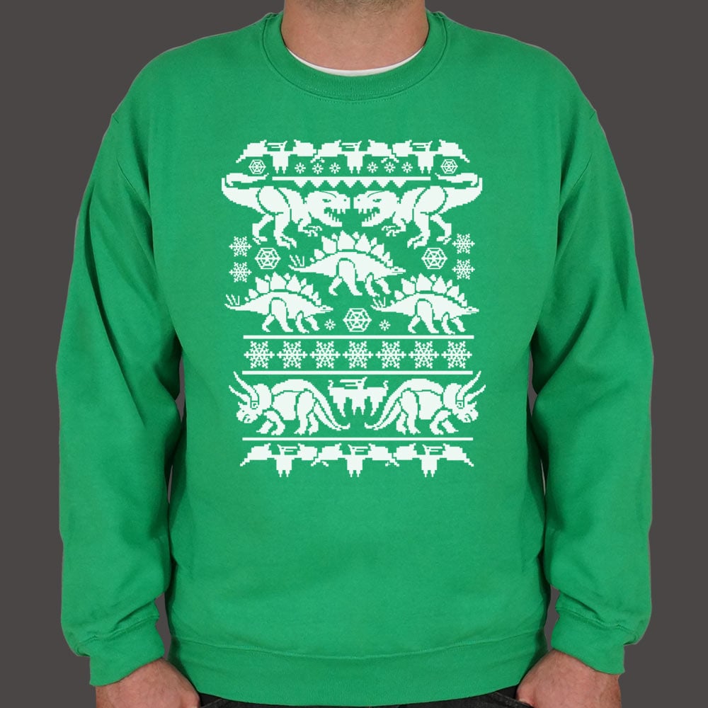 Ugly Dinosaur Sweater - 6DollarShirts