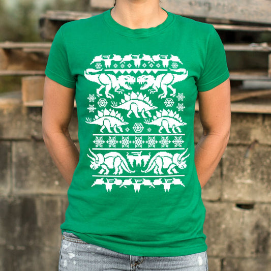 Ugly Dinosaur Sweater - 6DollarShirts