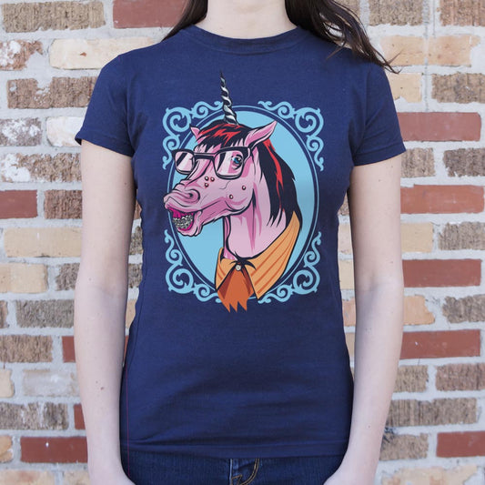 Unicorn Nerd Full Color - 6DollarShirts