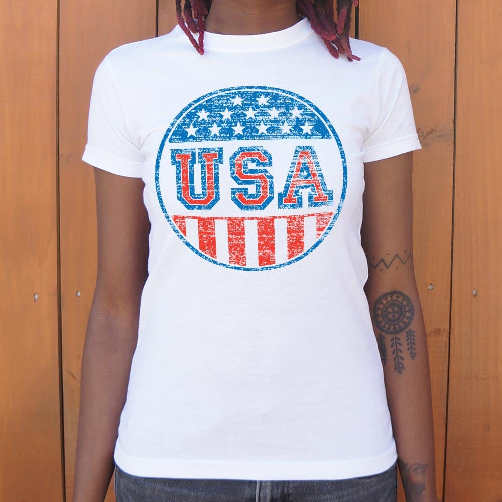 USA Button - 6DollarShirts