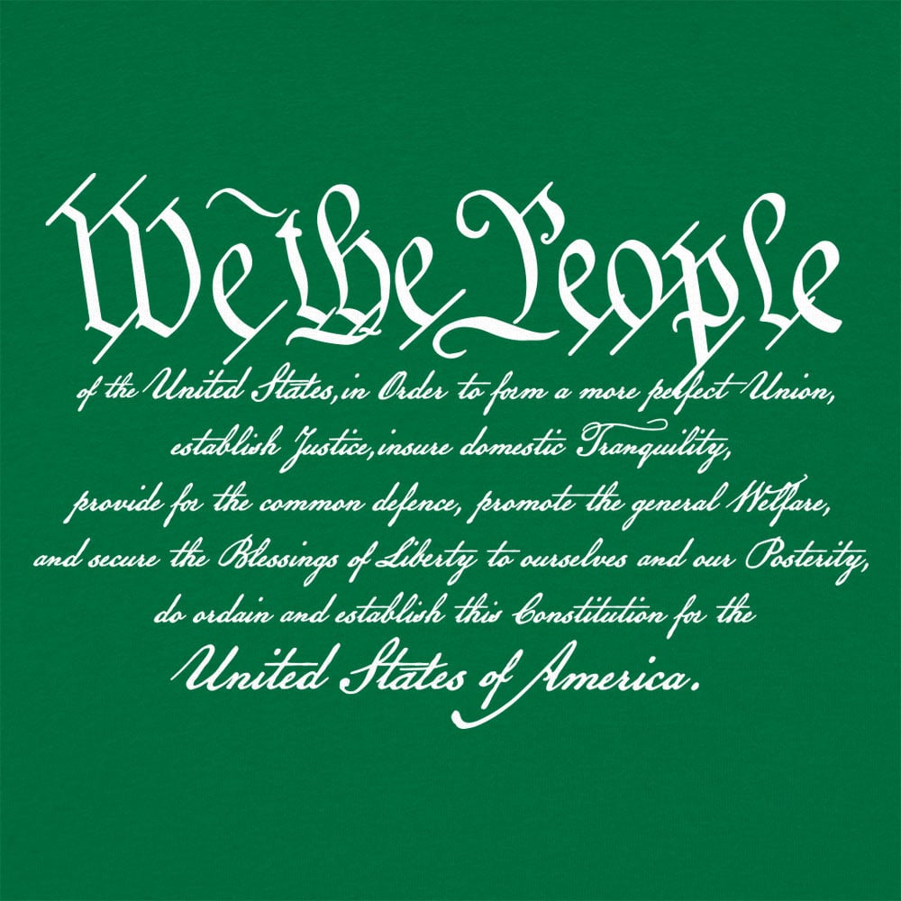 US Constitution Preamble - 6DollarShirts