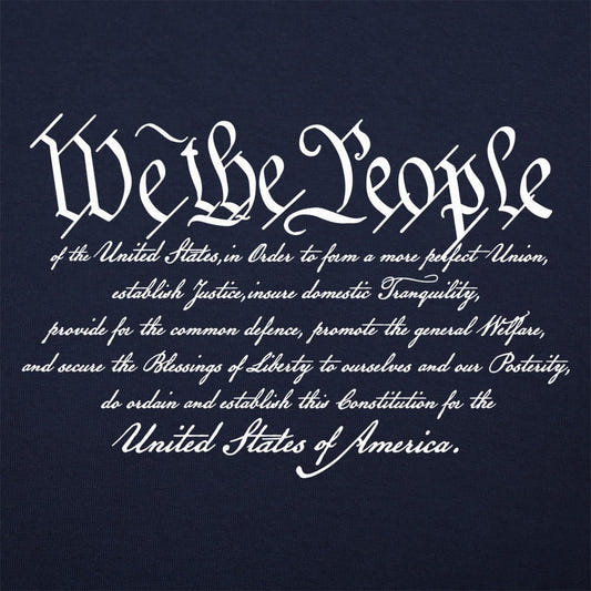 US Constitution Preamble - 6DollarShirts