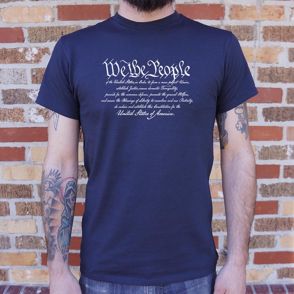 US Constitution Preamble - 6DollarShirts