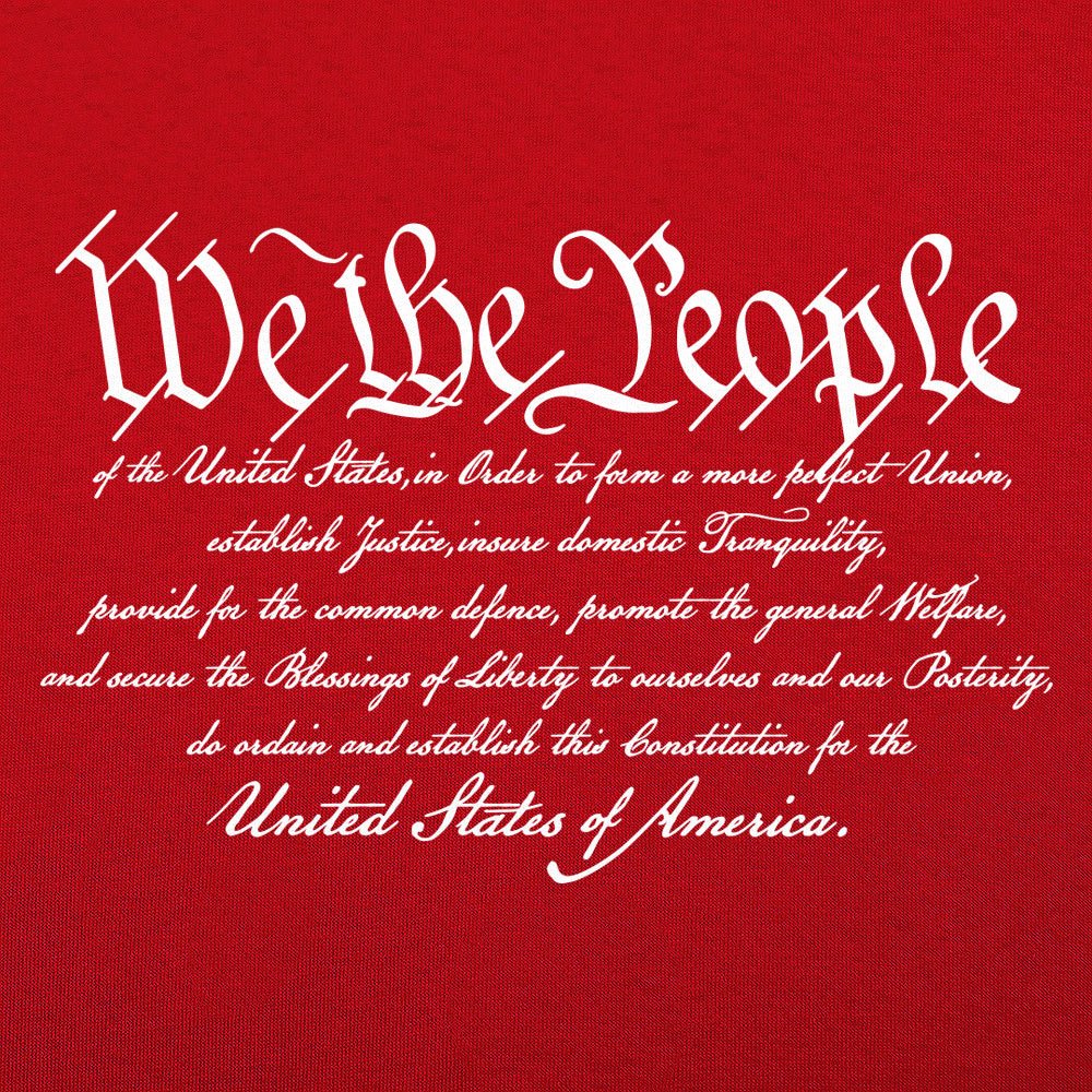 US Constitution Preamble - 6DollarShirts