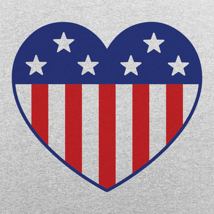 US Flag Heart - 6DollarShirts