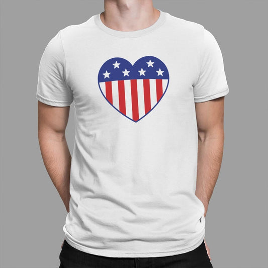 US Flag Heart - 6DollarShirts