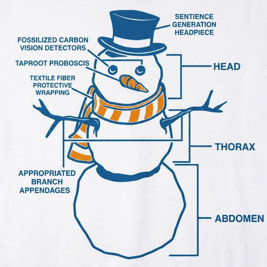 Snowman Anatomy Diagram detail