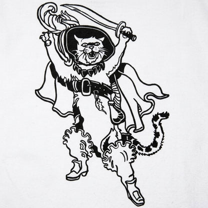 Puss In Boots Swashbuckling Cat with Sword and Cape detail