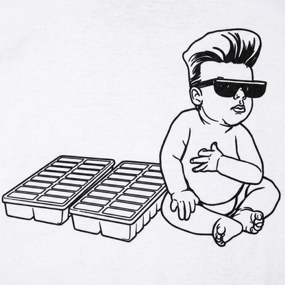 Ice Ice Baby Cool Rapper Baby with Ice Cube Trays detail